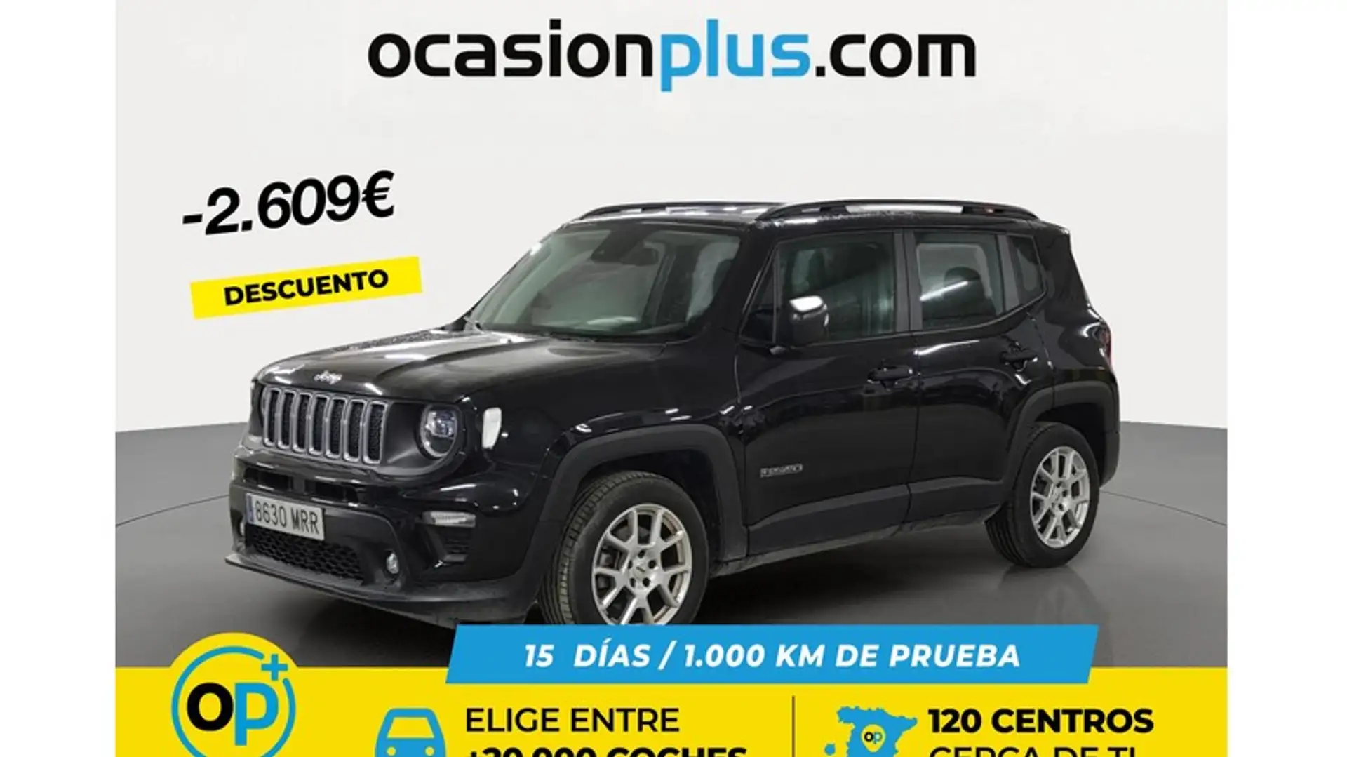 Jeep Renegade 1.5 MHEV Altitude 96KW Schwarz - 1