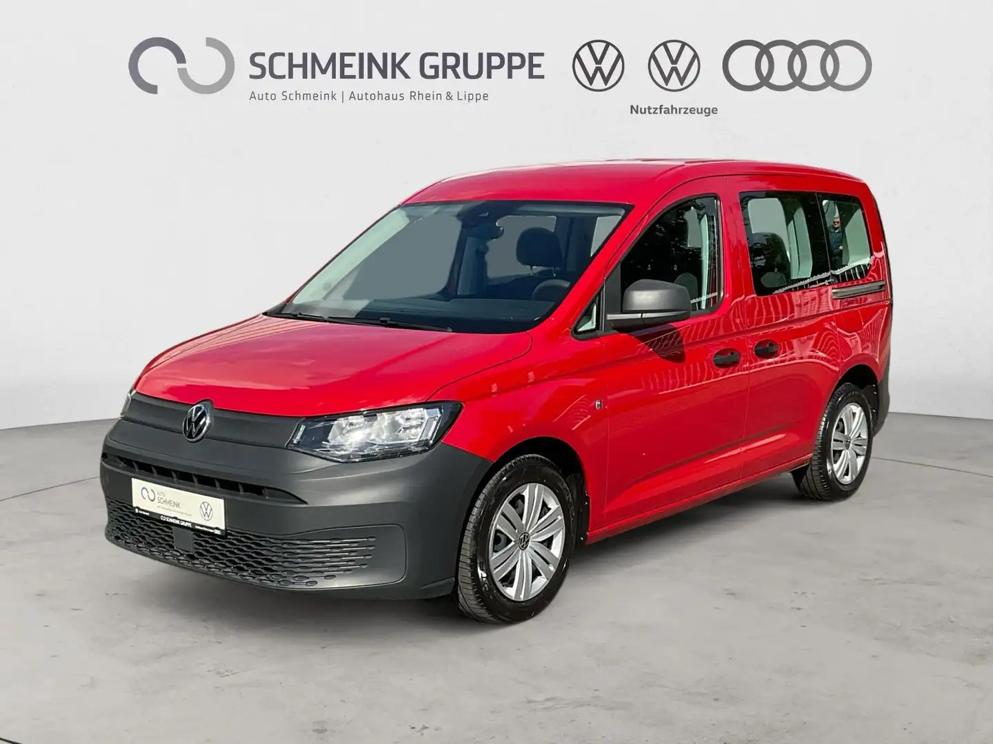 Volkswagen Caddy Kombi 2.0 TDI, AHK, Bluetooth, Einparkhilf Rot - 1