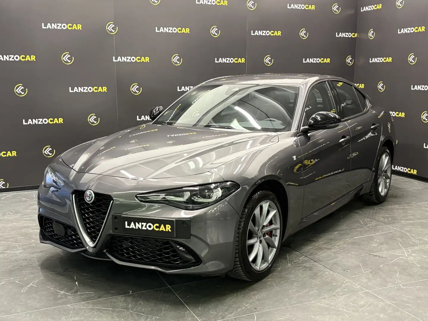 Alfa Romeo Giulia 2.0 280CV Q4*PELLE*MY24*GRIGIO VULCANO* Gri - 1