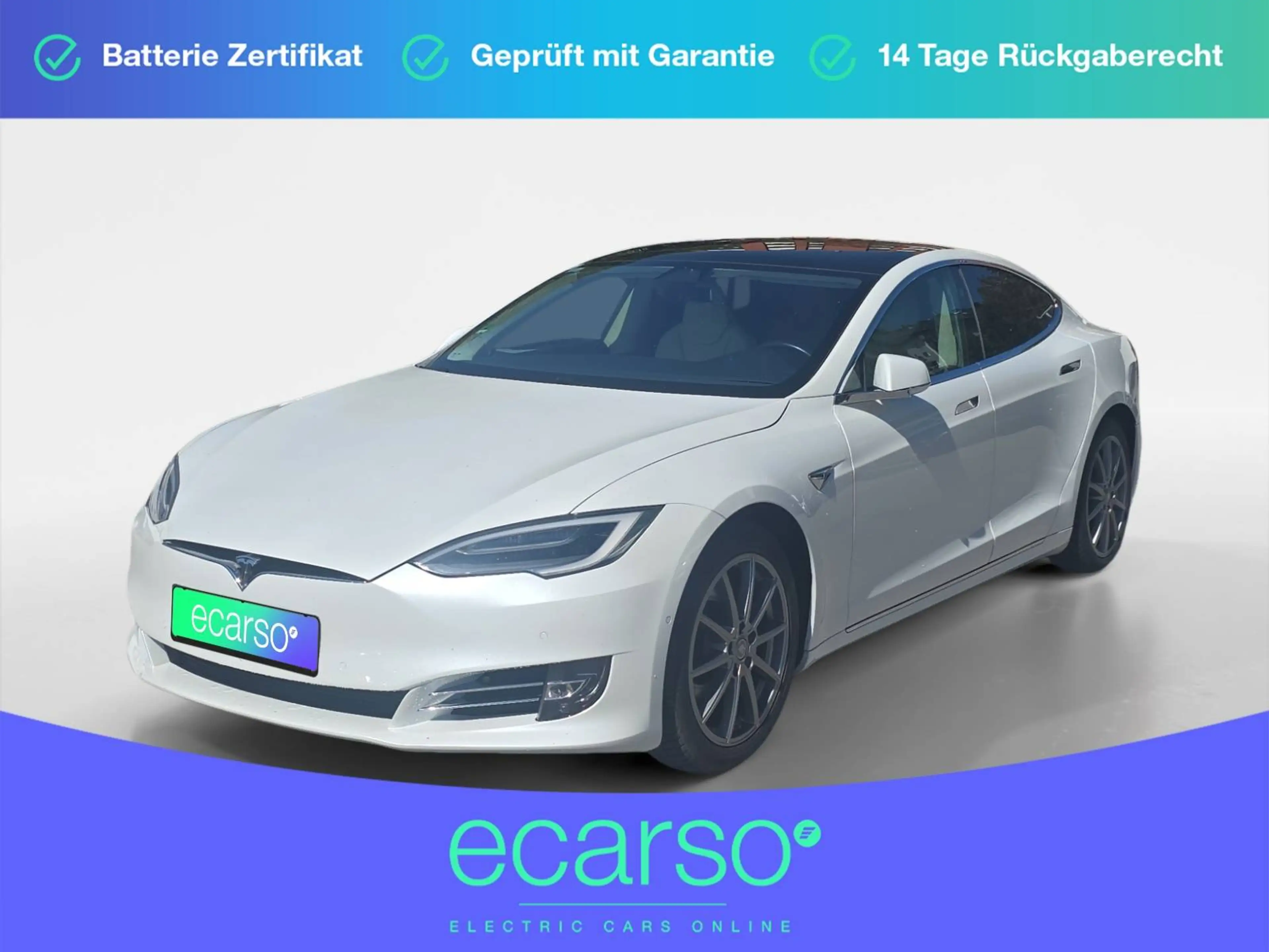 Tesla Model S Model S Maximale Reichweite 100kWh
