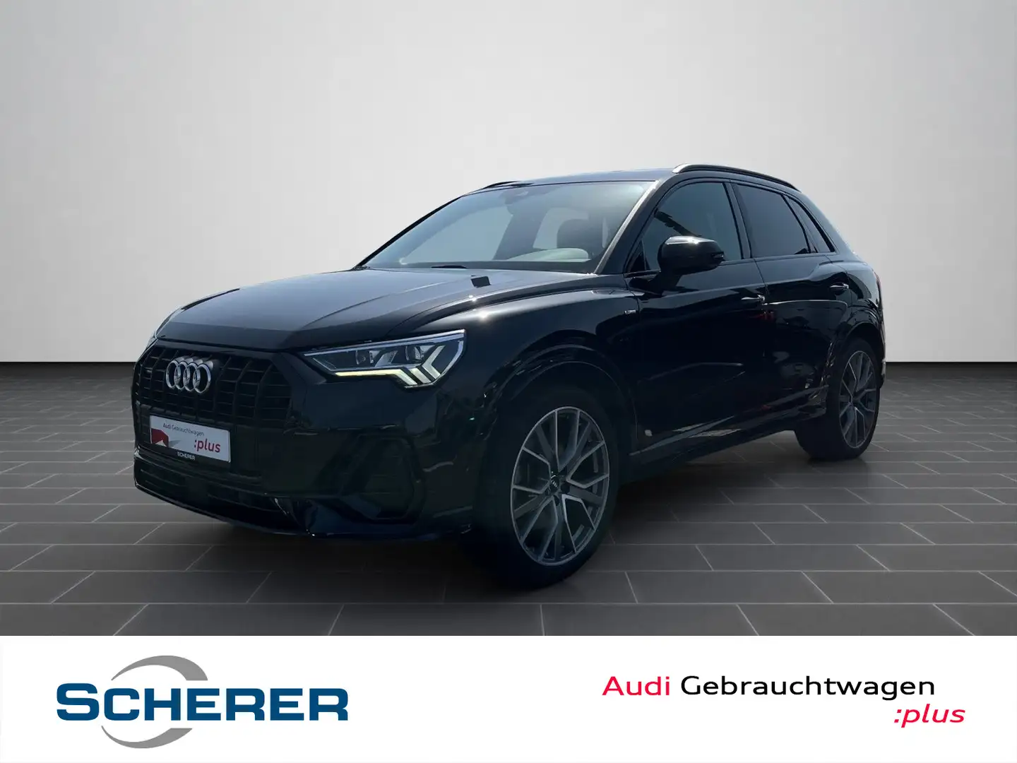 Audi Q3 40 TFSI S line quat./S tro. Matrix-LED/ACC/Pa Schwarz - 1