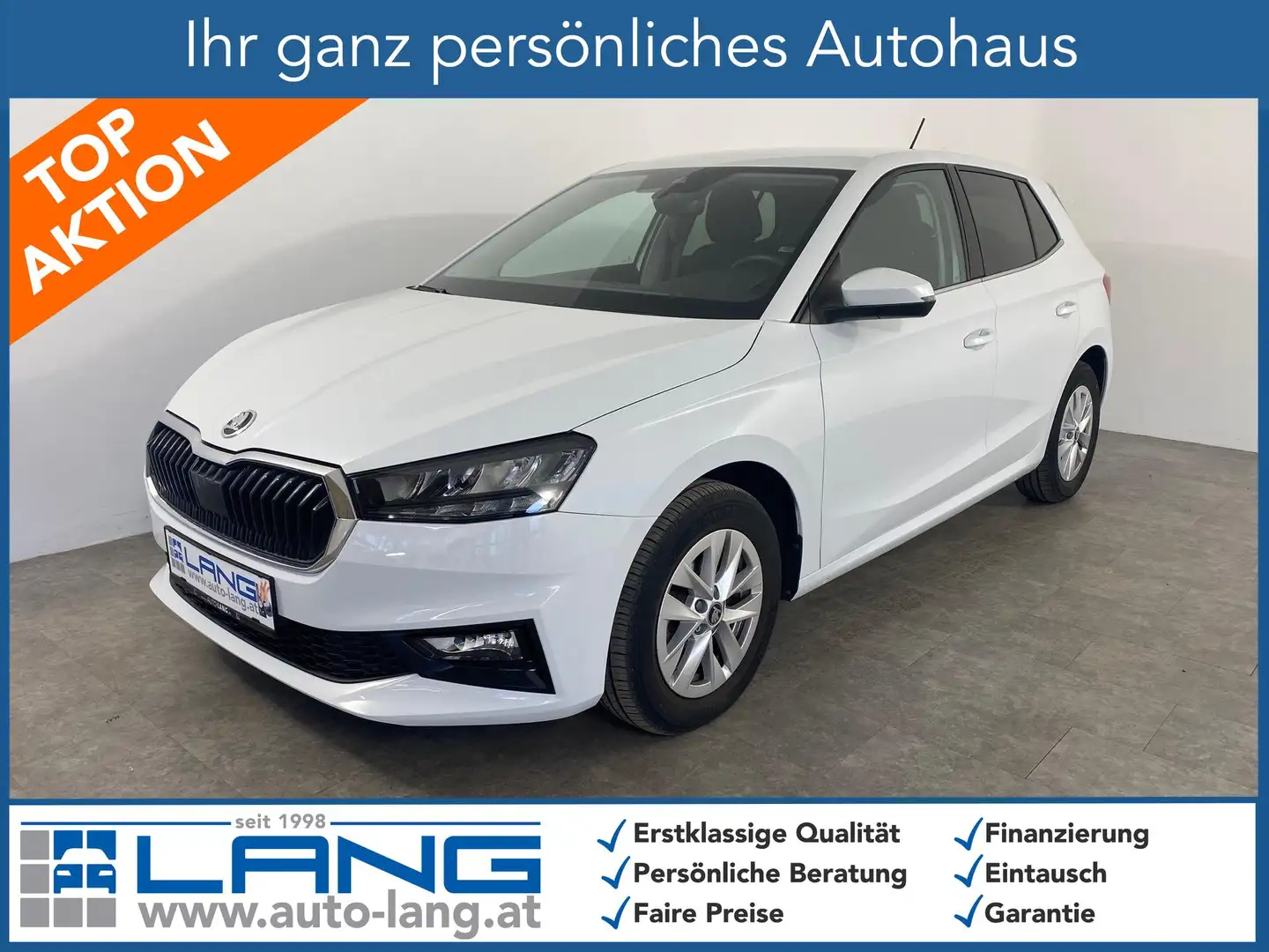 Skoda Fabia 1.0 TSI DSG Selection LED 85 kW (116 PS), Autom... Weiß - 1