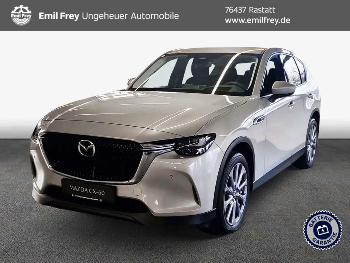 Mazda CX-60 AWD PHEV Aut. EXCLUSIVE-LINE 141 kW, 5-türig siva - 1