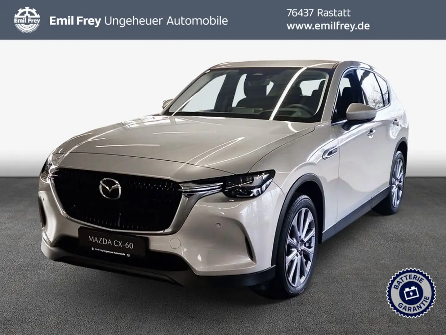 Mazda CX-60 AWD PHEV Aut. EXCLUSIVE-LINE 141 kW, 5-türig Gris - 1