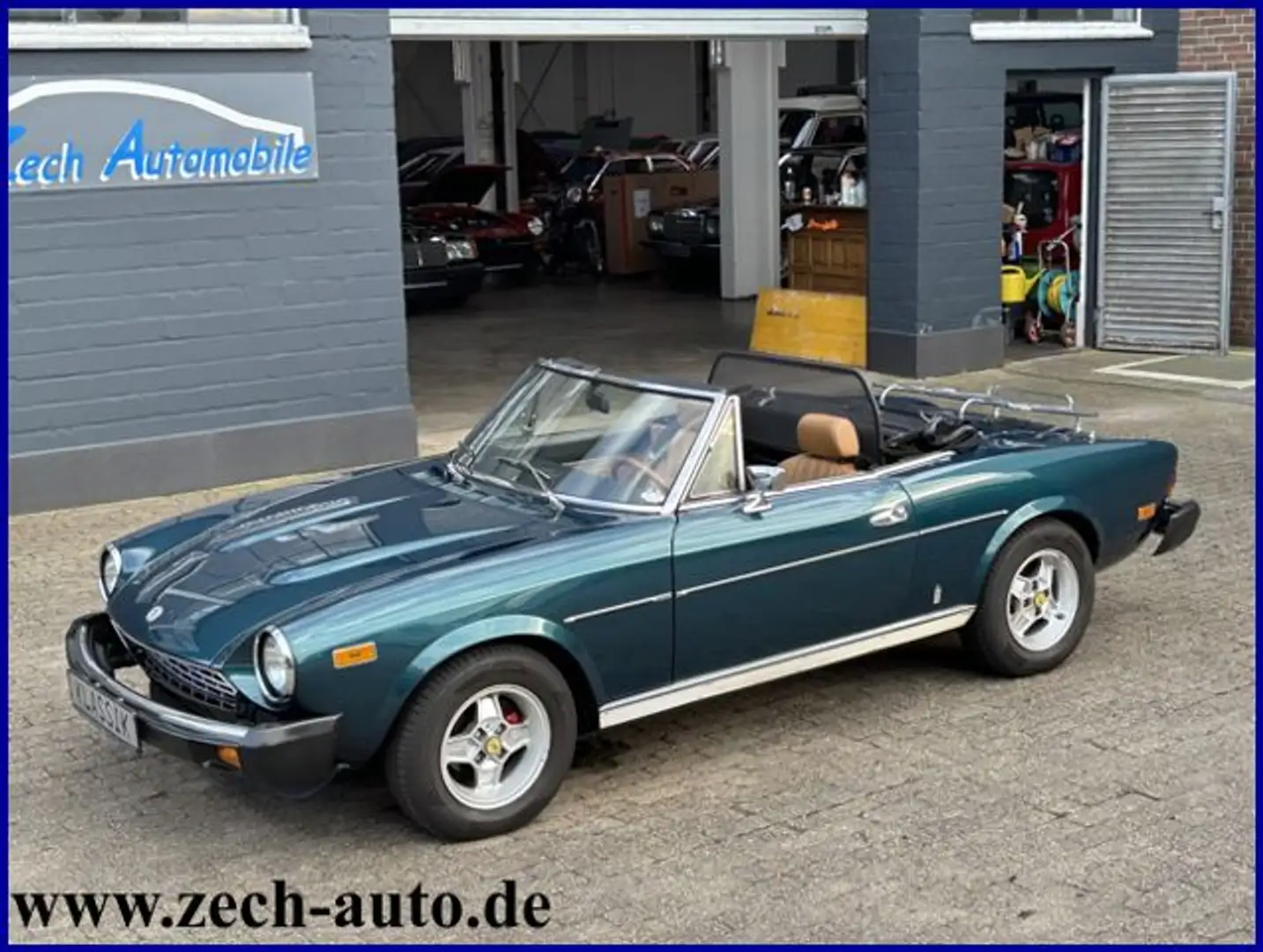 Fiat 124 Spider CS * Sehr schöner Gesamtzustand * Verde - 2