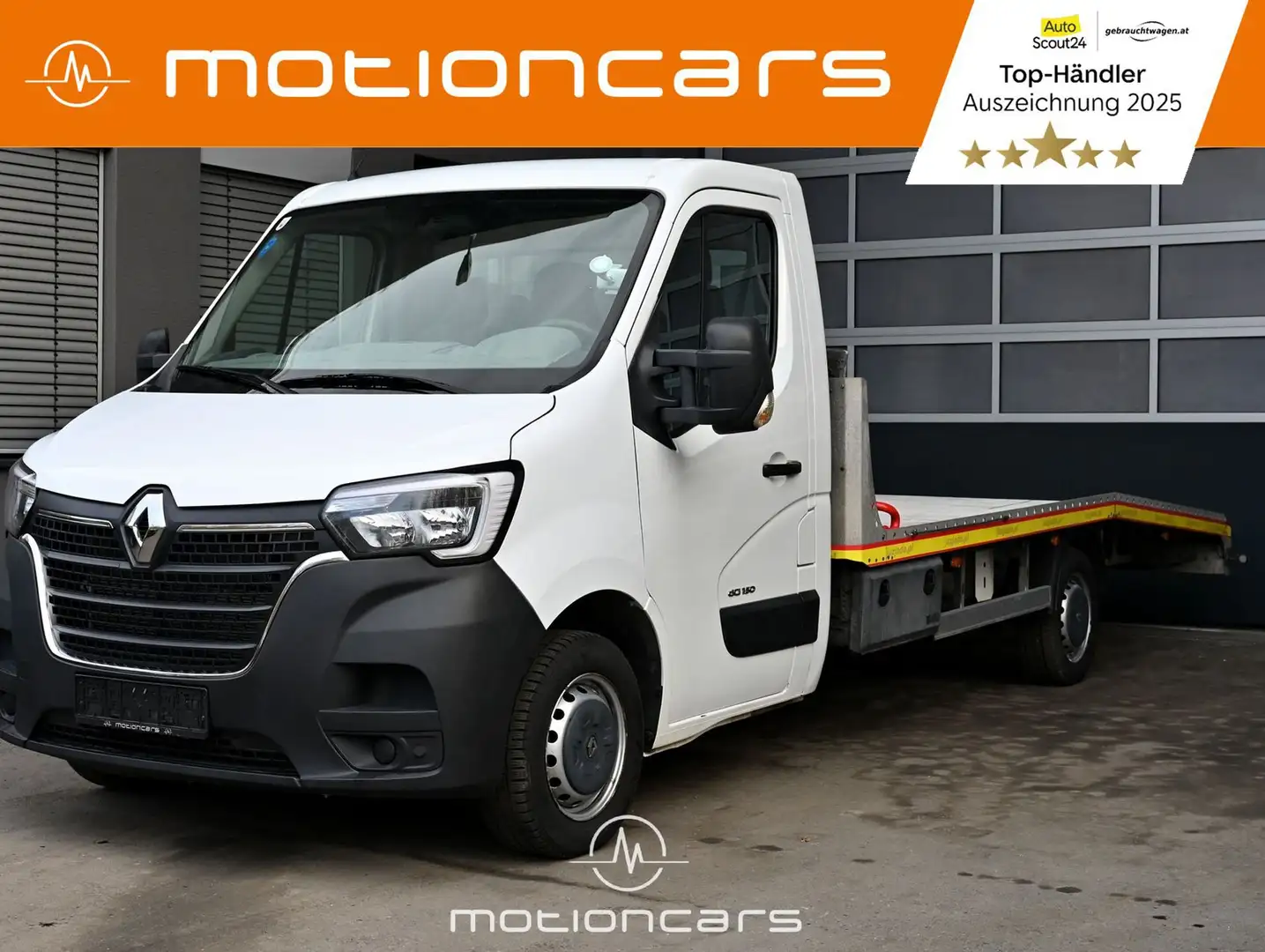 Renault Master Abschlepper Pickerl NEU Weiß - 1