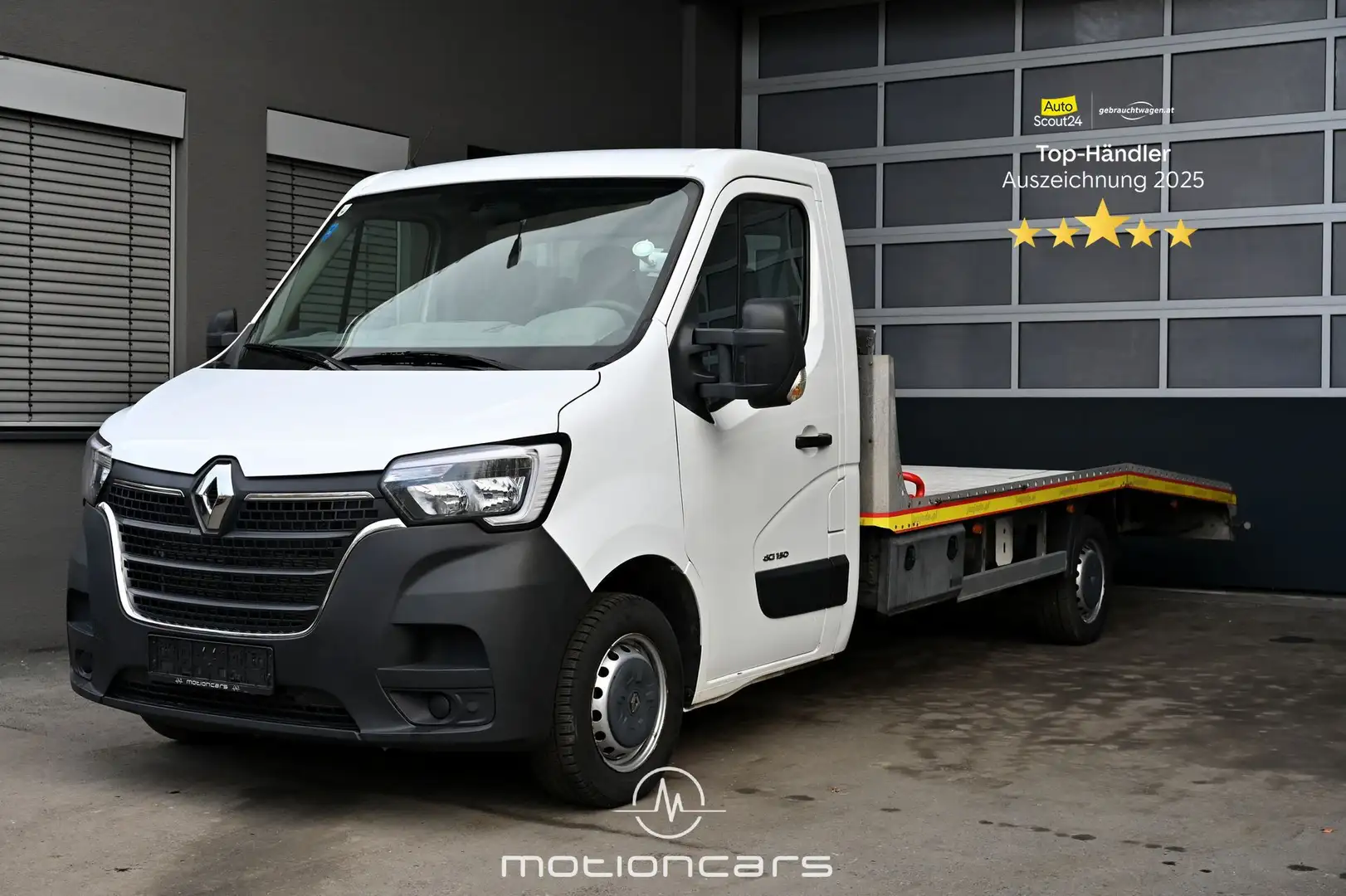 Renault Master Abschlepper Pickerl NEU Weiß - 1