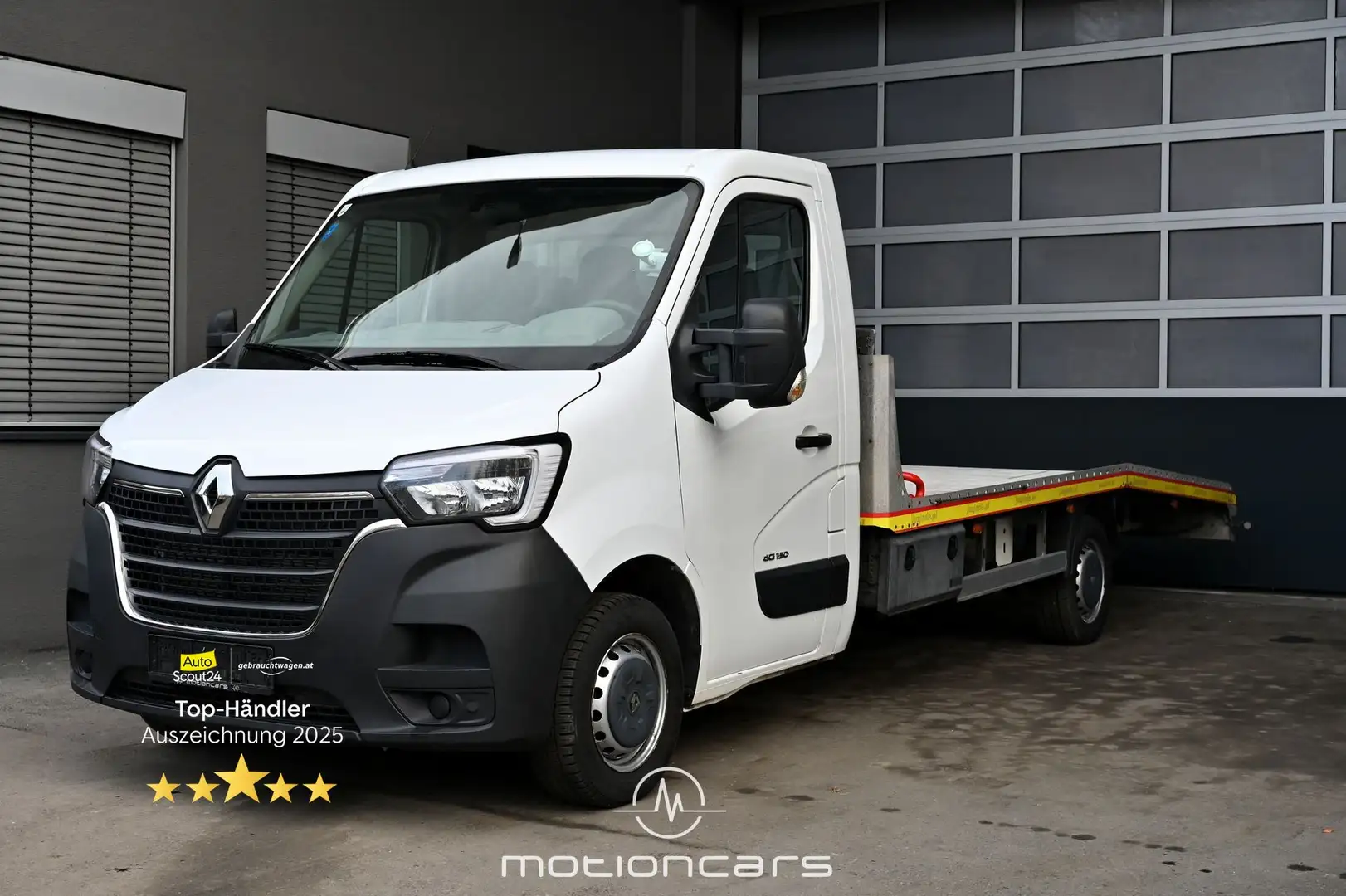 Renault Master Abschlepper Pickerl NEU Weiß - 1