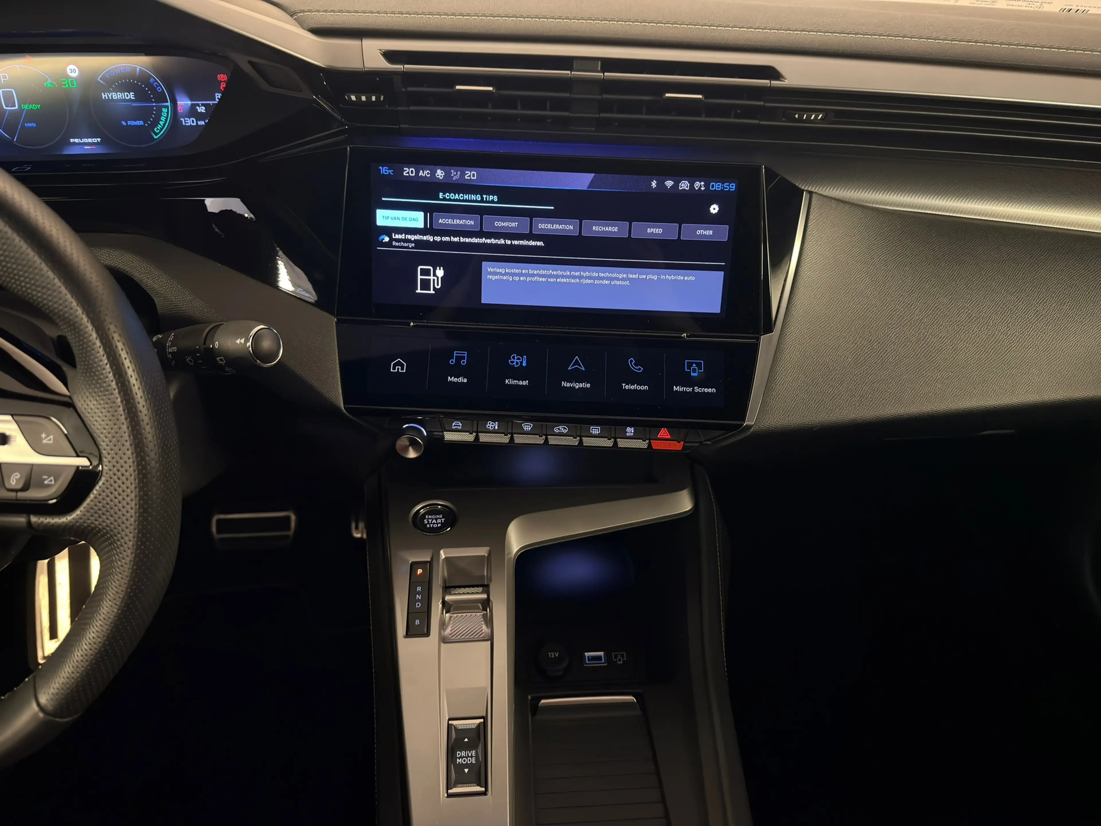 Peugeot 308 SW 1.6 Plug-in Hybrid 225 GT, Panoramadak, 360 Cam — photo 21