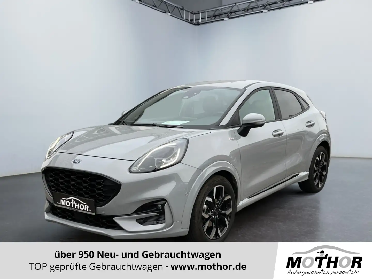 Ford Puma ST-Line X 1.0 EcoBoost MHEV ACC NAVI Gris - 1