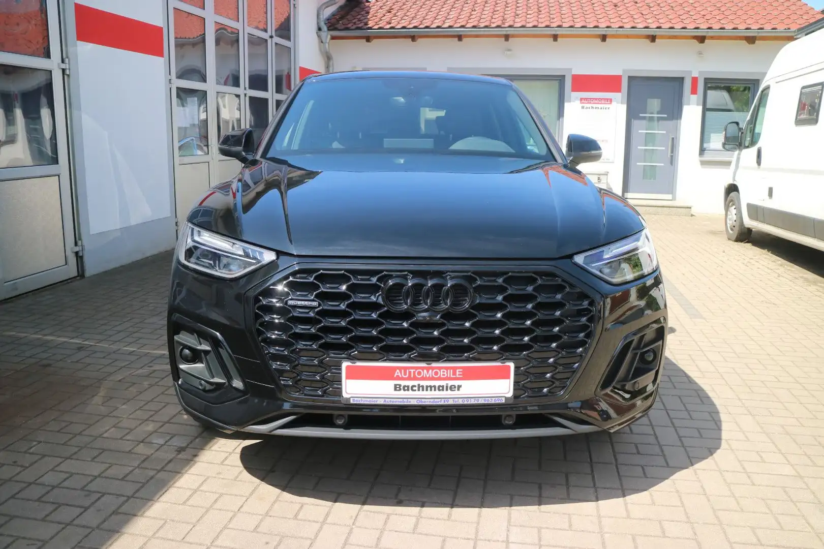 Audi Q5 Sportback 40 TDI quattro S line-AHK-Standhzg. Negro - 2