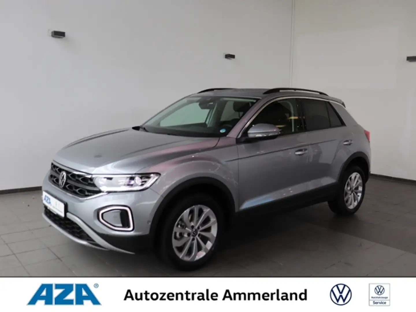 Volkswagen T-Roc Life 1.0 TSI*SIH*EPH*AppConn*Kamera*Multil*ACC* K Silber - 1