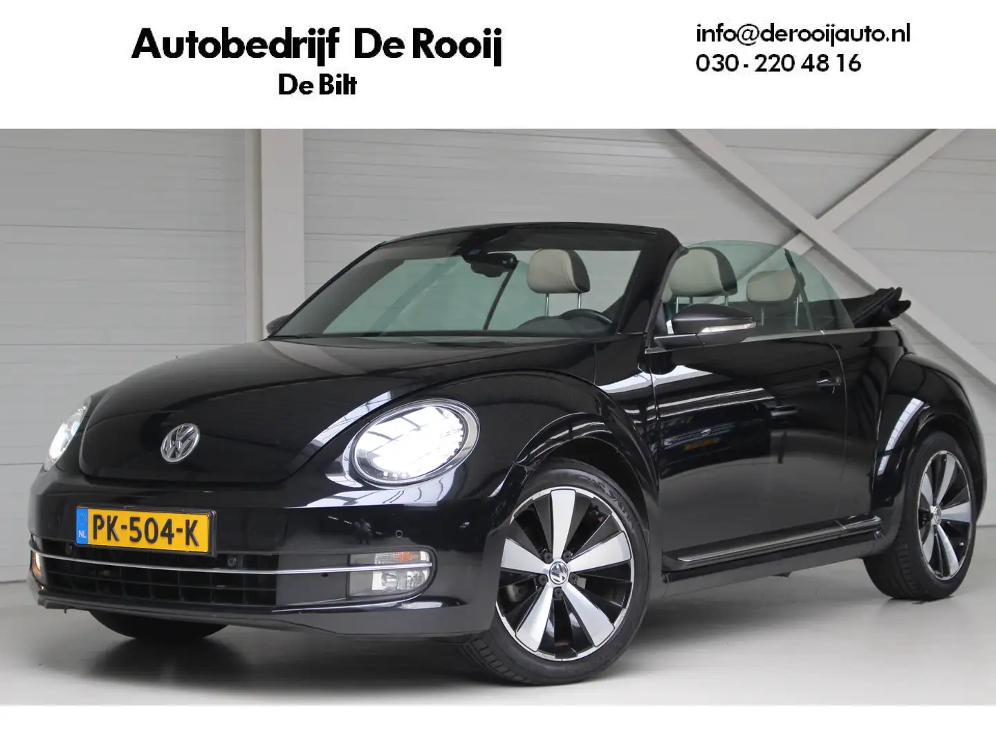 Volkswagen Beetle Cabriolet 1.2 TSI Design BlueMotion Navigatie | Do Noir - 1