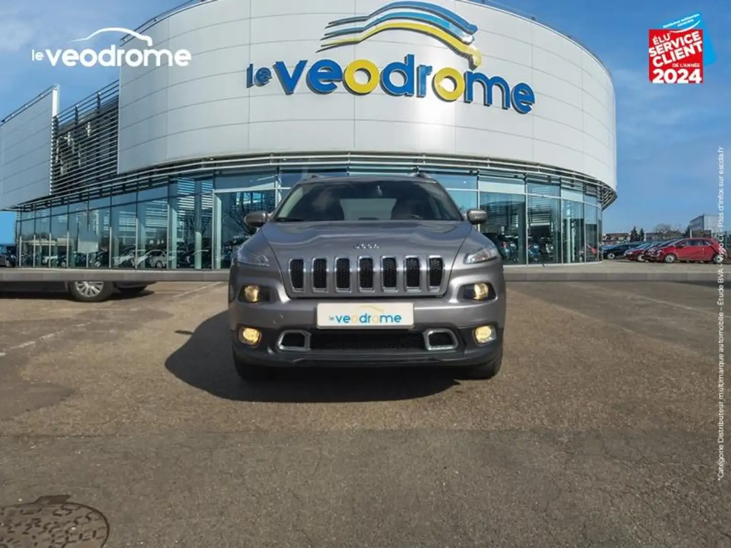 Jeep Cherokee 2.0 MultiJet 170ch Longitude Active Drive I BVA S/S Radar AR Argent - 2