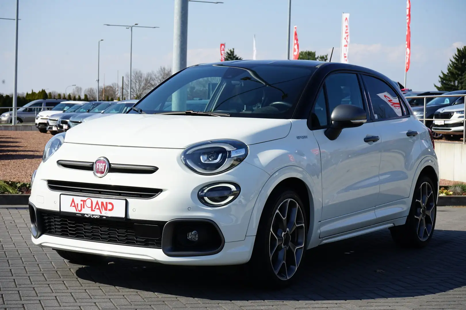 Fiat 500X 1.6 Sport LED Navi DAB Kamera ACC Weiß - 2
