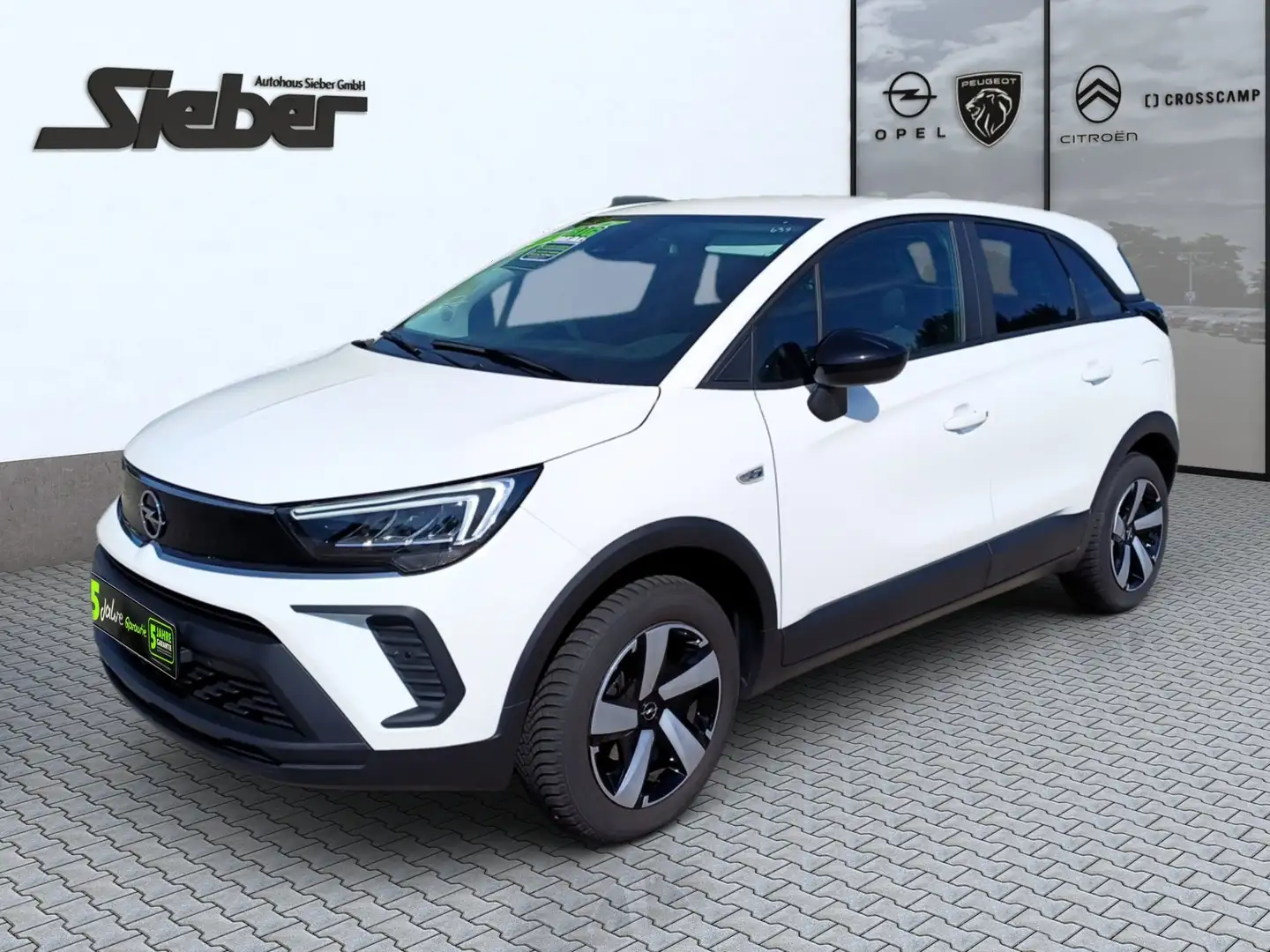 Opel Crossland 1.2 Turbo Edition SITZHZG*PDC*TEMPOMAT Weiß - 2