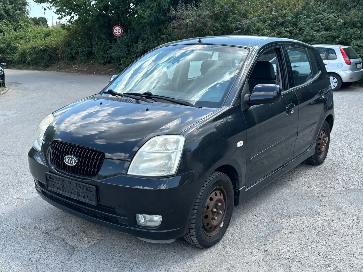 Kia Picanto 1.1 EX AUTOMATIK /Klima AC/ TÜV NEU Schwarz - 1