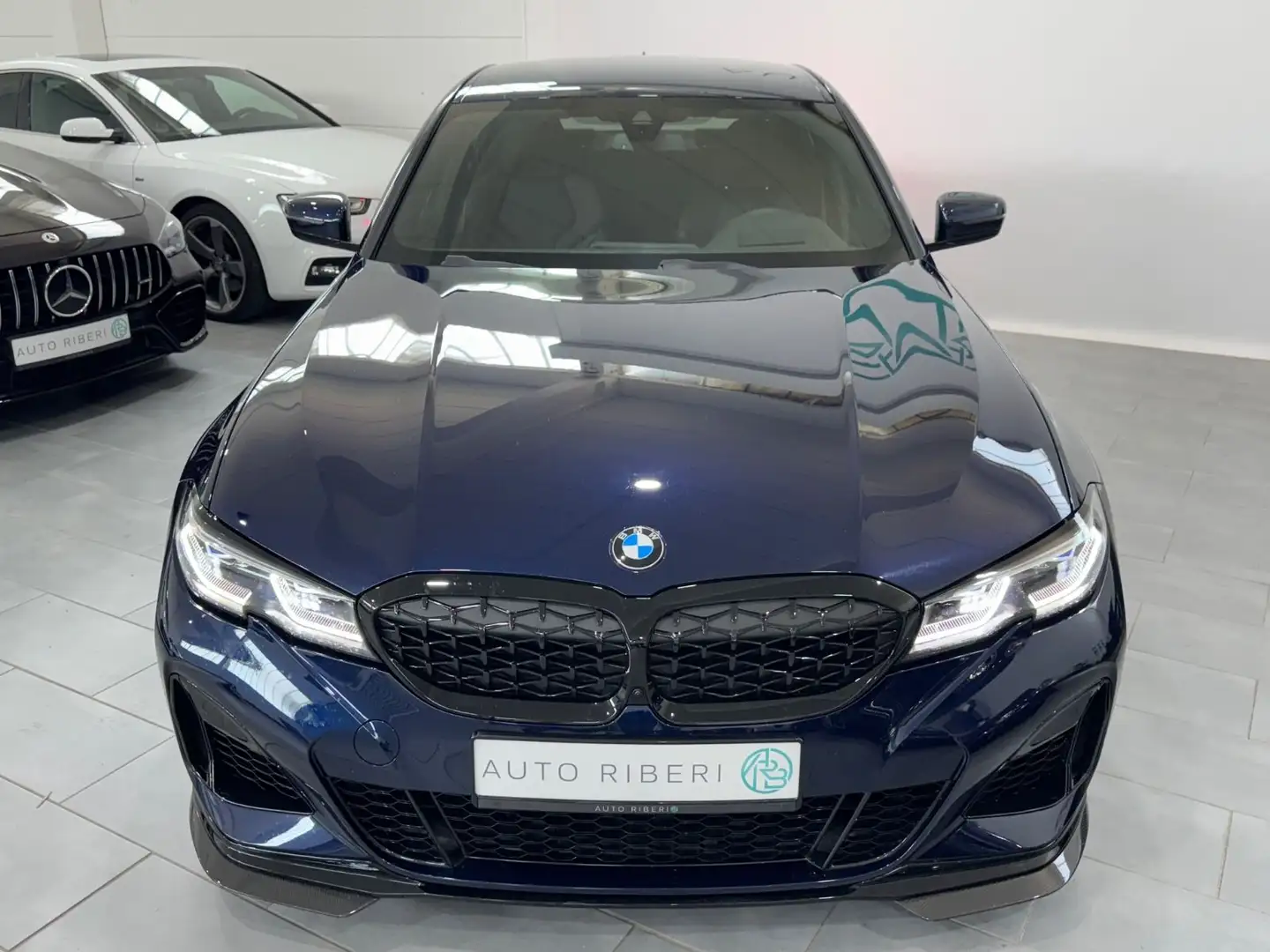 BMW 340 xDrive*HUD*360°*Carbon*19"M Performance Blau - 2