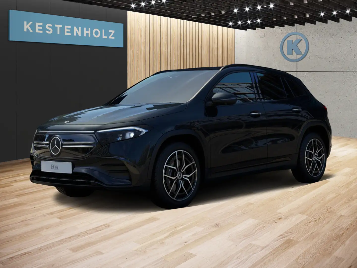Mercedes-Benz EQA 300 EQA 300 4MATIC *AMG*NIGHT*AHK*MEMO*360°*PANO* LED Schwarz - 1