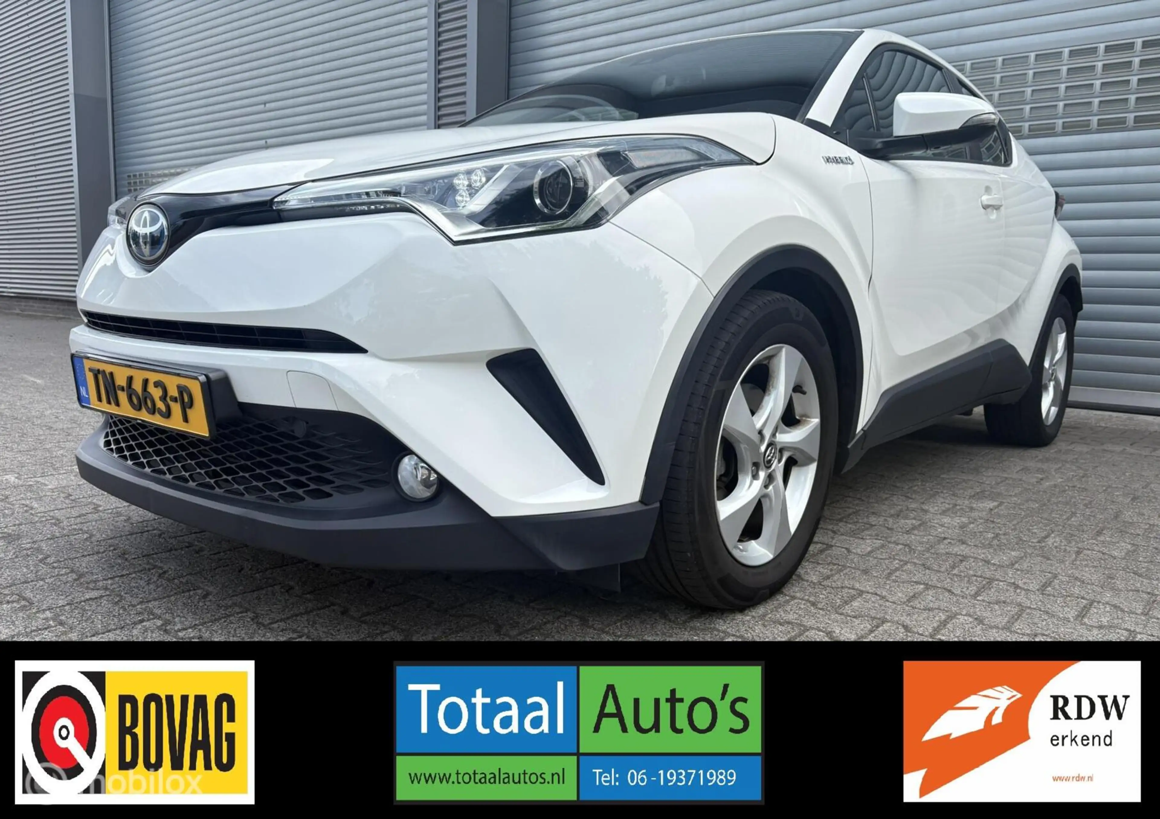 Toyota C-HR 1.8 Hybrid, NAVI*CRUISE*STOELVERWARM*DODE HOEK.