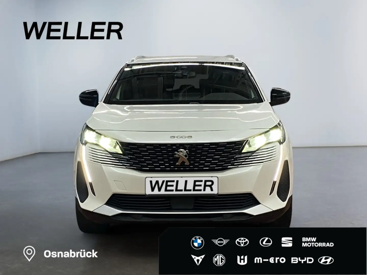 Peugeot 5008 PureTech 130 Allure Pack *7-Si*360°*Navi*SHZ* Blanc - 2