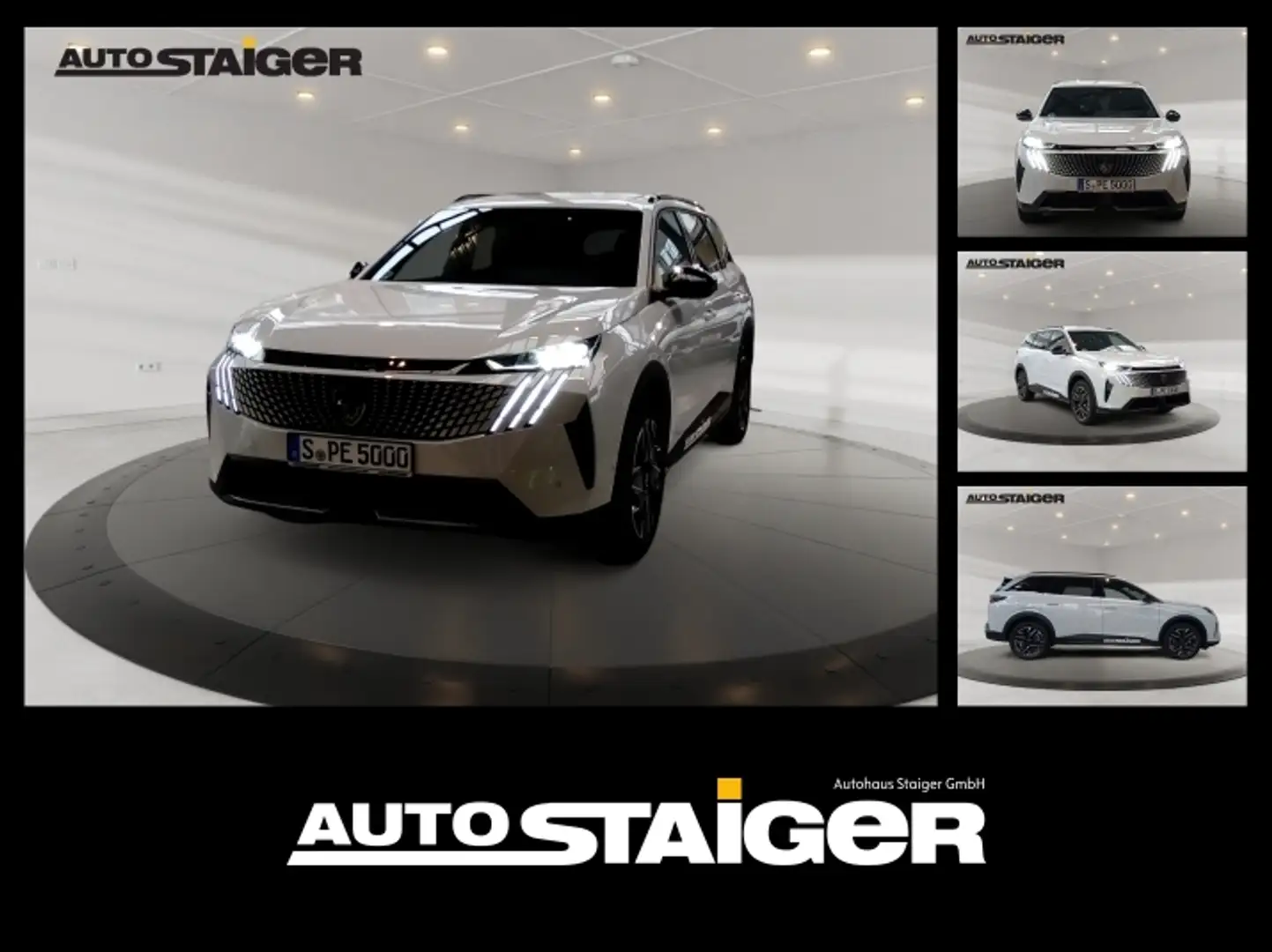 Peugeot 5008 Allure 136 e-DSC *7-Sitzer*LED*Keyless*Navi Weiß - 1