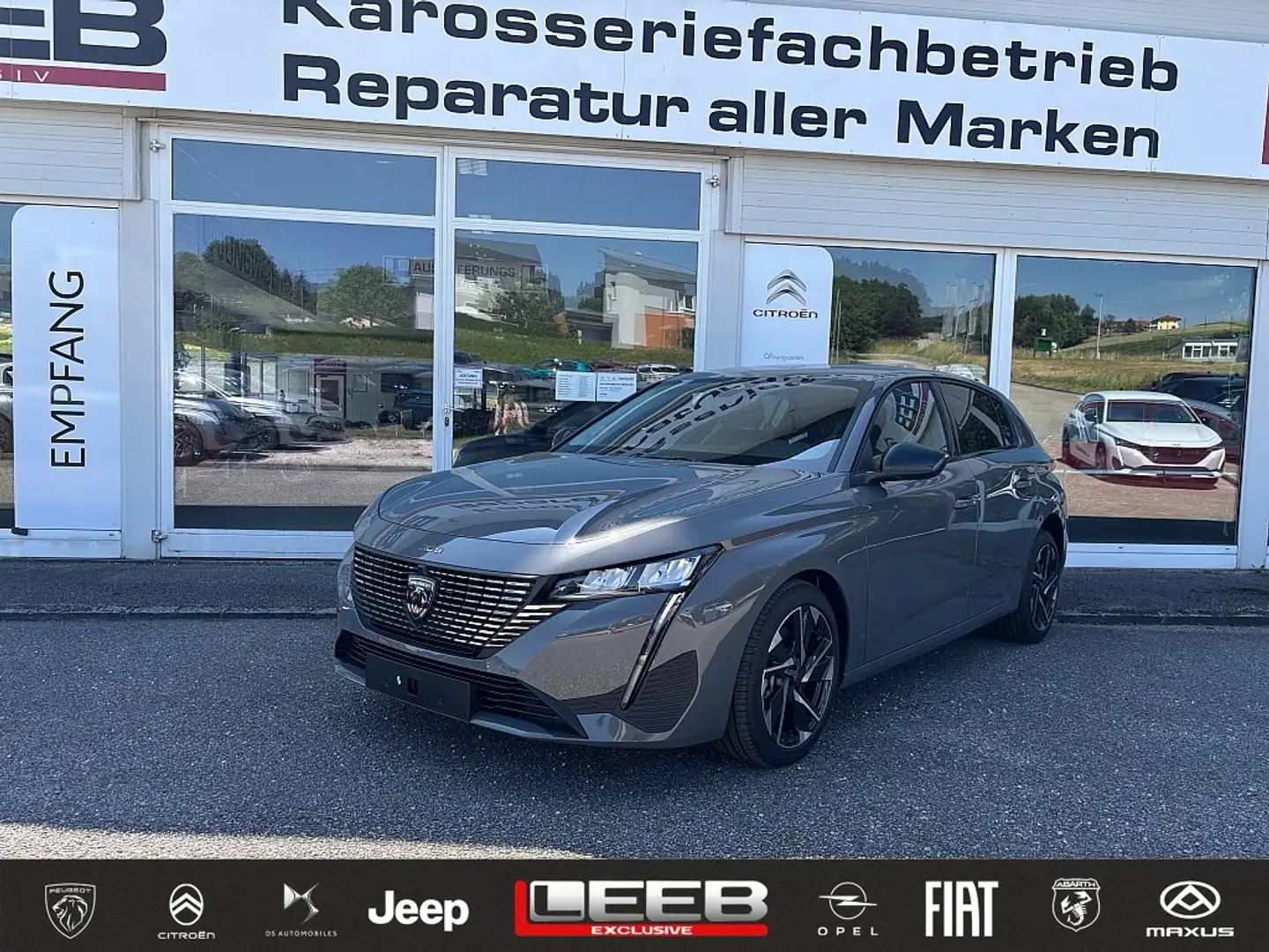 Peugeot 308 BlueHDi 130 EAT8 Allure inkl. Access Pack Grau - 1