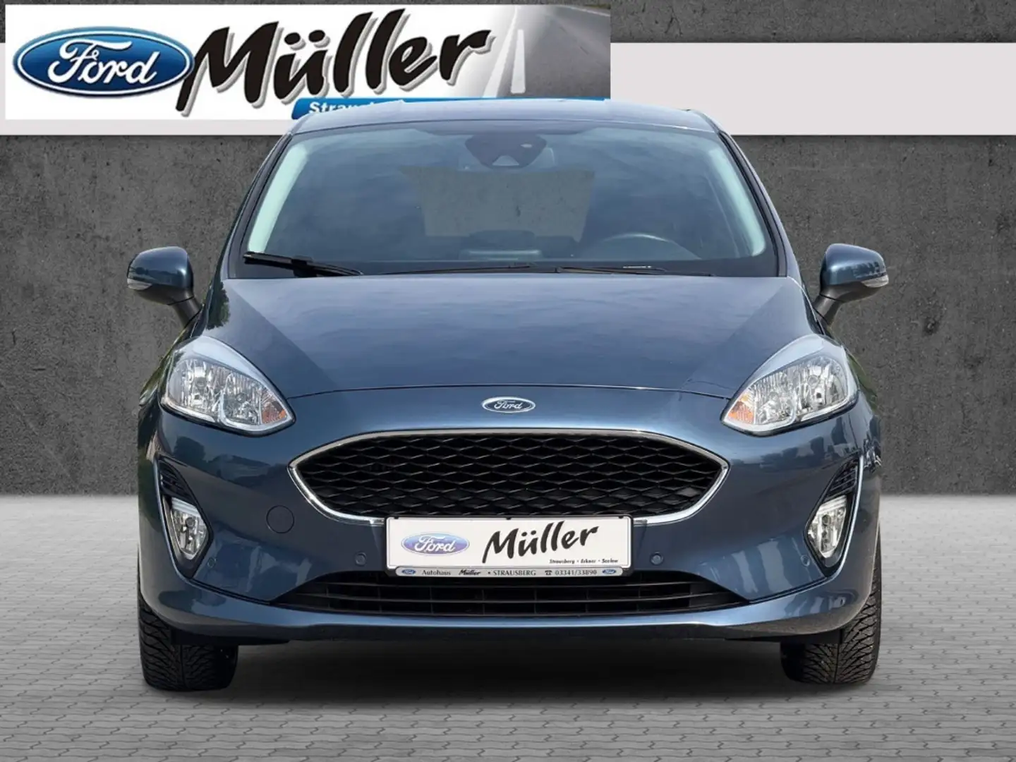 Ford Fiesta Cool & Connect 1.0 EcoBoost Automatik Blau - 2