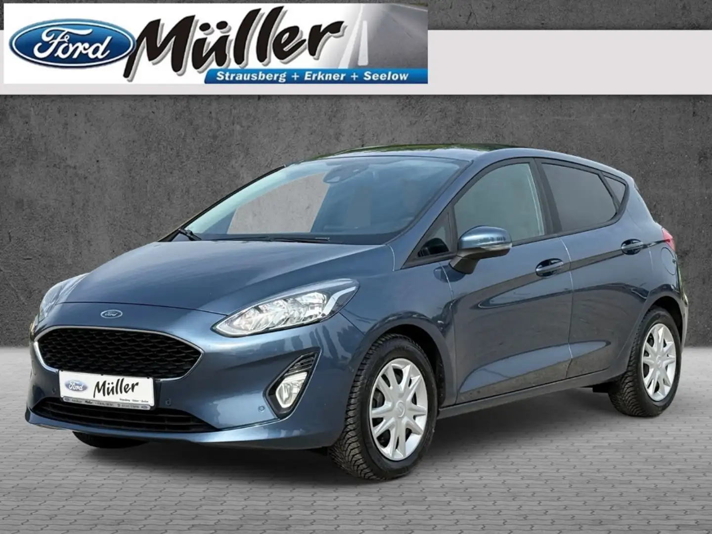 Ford Fiesta Cool & Connect 1.0 EcoBoost Automatik Blau - 1