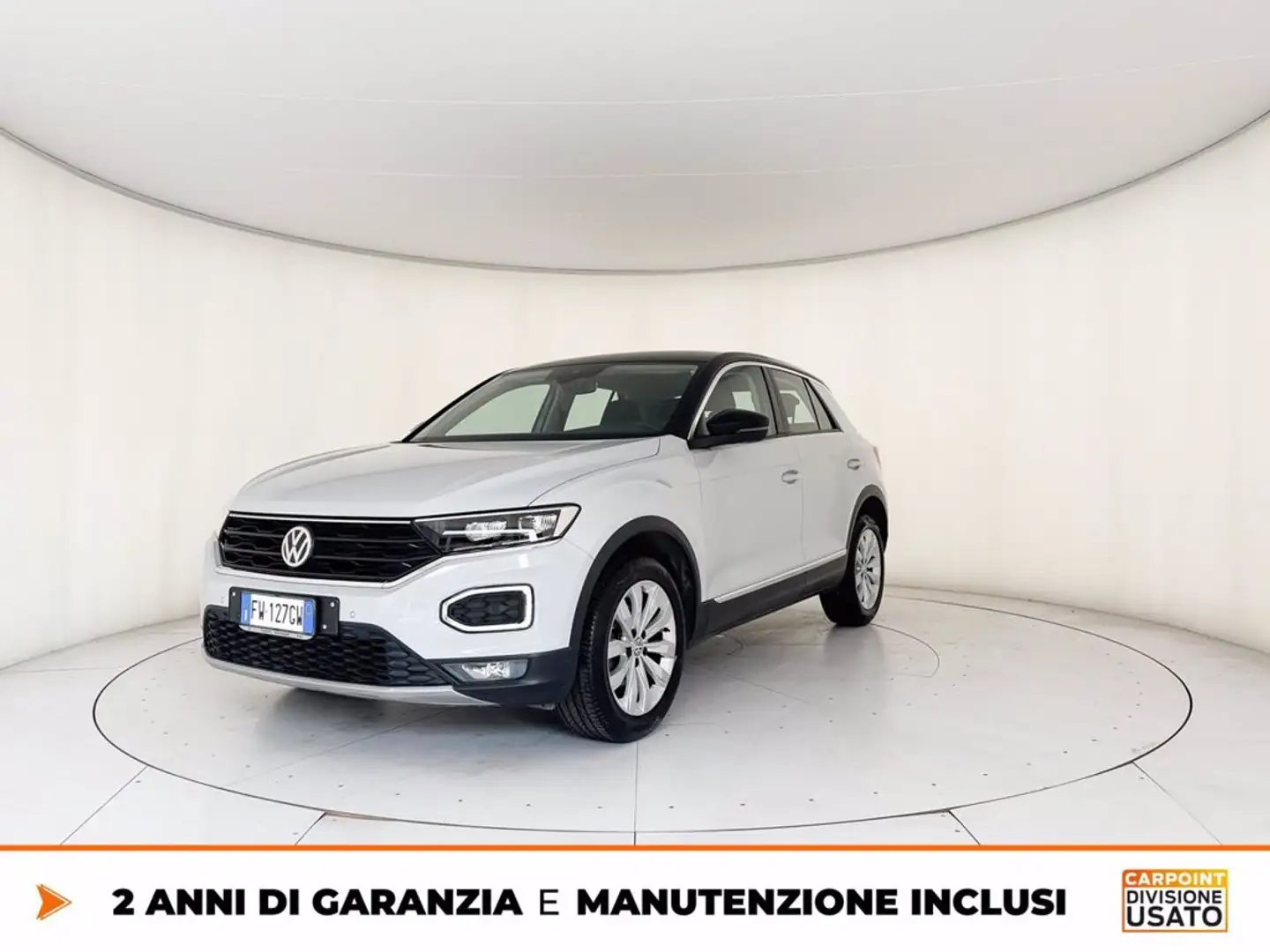 Volkswagen T-Roc 1.0 tsi advanced Blanc - 1