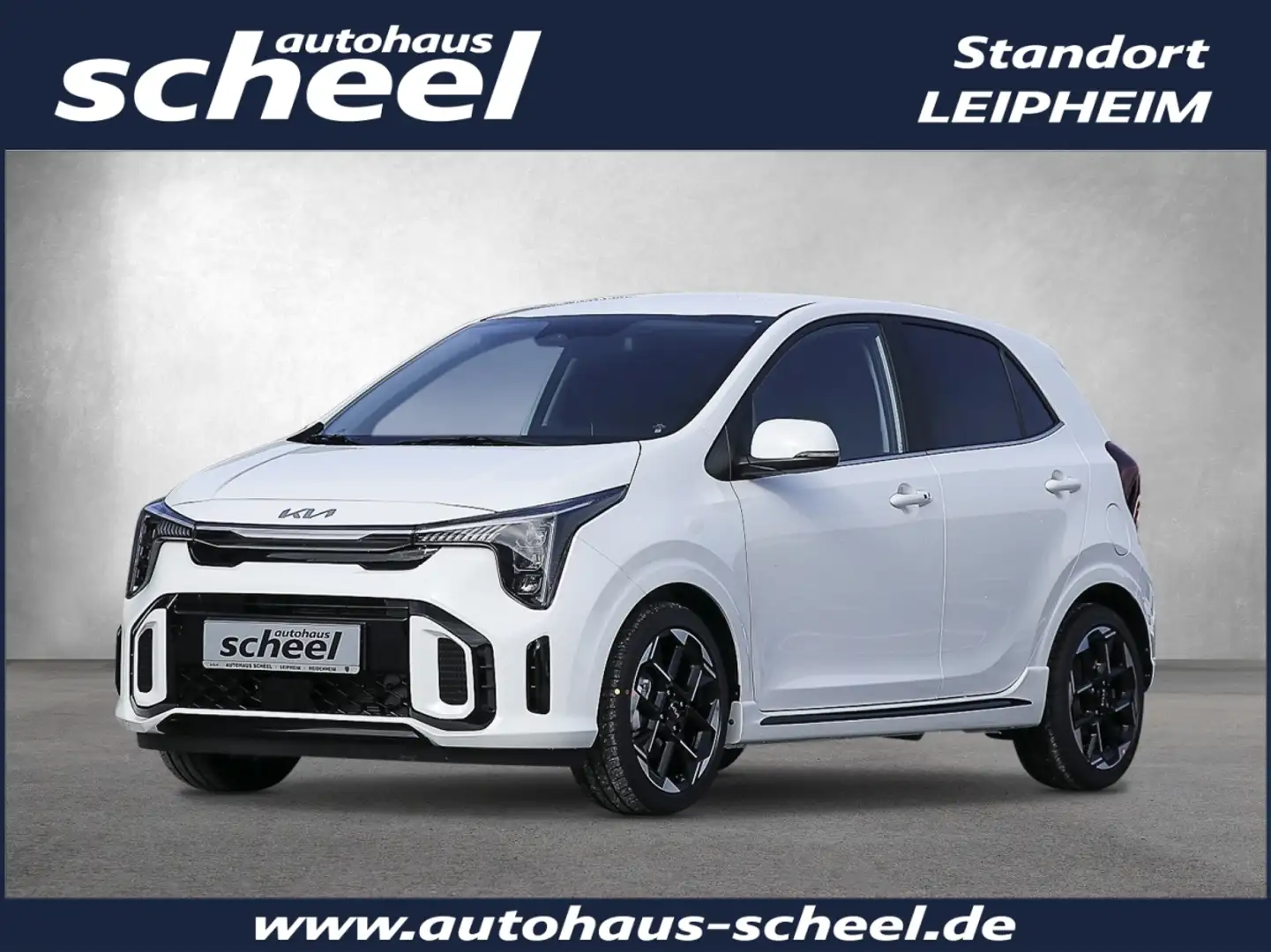 Kia Picanto PE2 1.2 GT-Line SpurH LM KAM LED KlimaA Weiß - 1