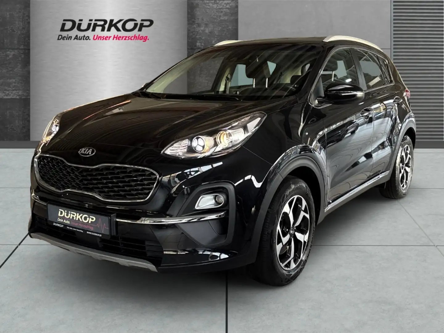 Kia Sportage Vision Automatik/Navi/Klimaautomatik Noir - 1