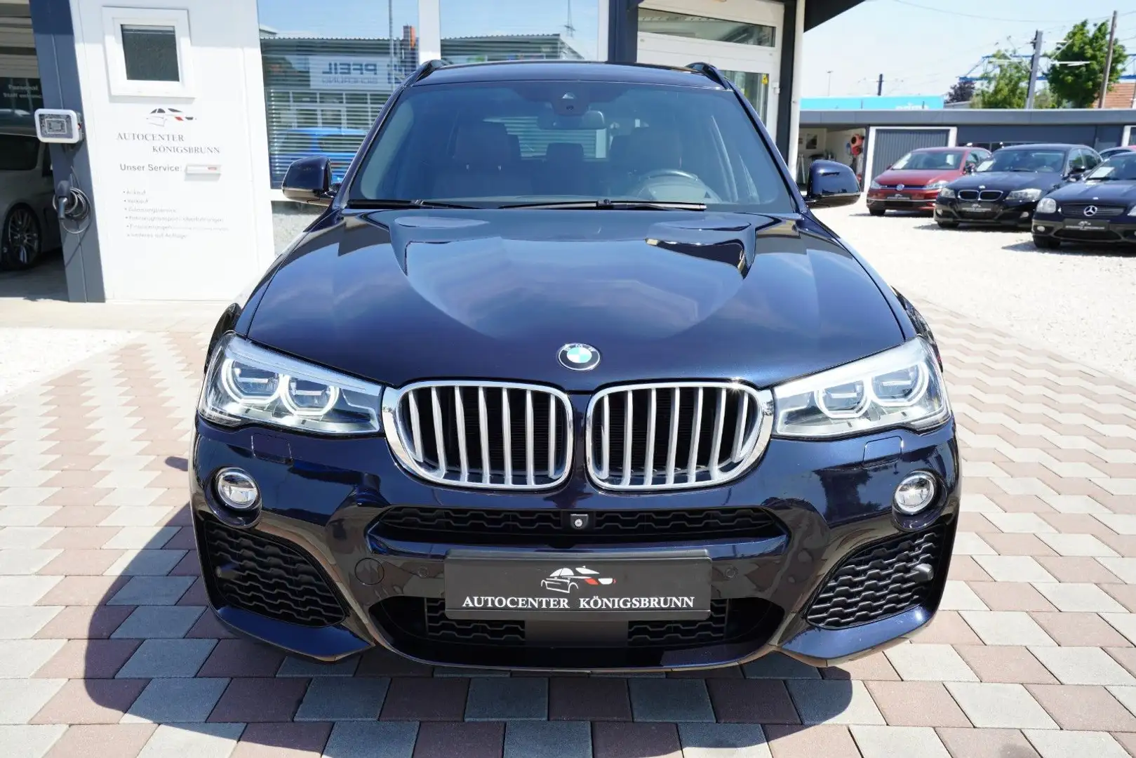BMW X3 xDrive 35d*M Sport*HUD*AHK*360°*Leder*Sthz* Zwart - 2