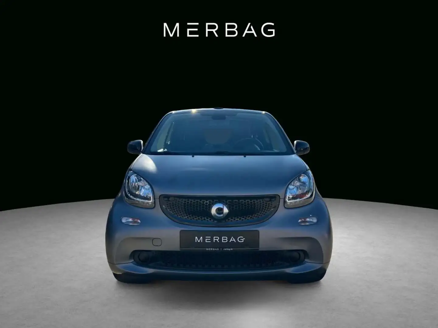 smart forTwo cabrio 52 kW twinamic SHZ KlimaA LM Gris - 2