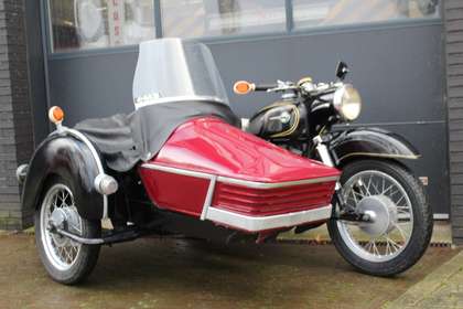 MZ ES 250 250/1 Gespann, Sidecar, Zijspan Leuke Motorfiets