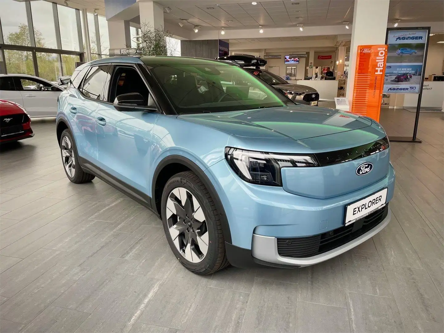 Ford Explorer Premium Extended-Range AWD 78kWh Blau - 2