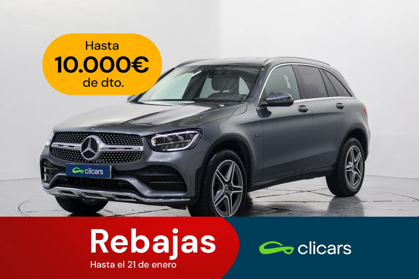 Mercedes-Benz GLC 300 300e 4Matic 9G-Tronic Gris - 1