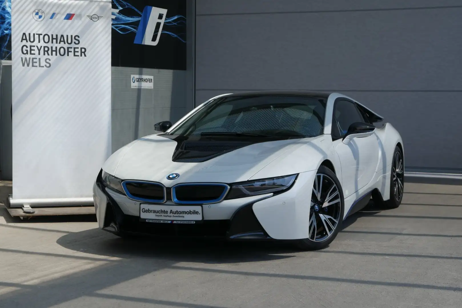 BMW i8 Range Extender *Facelift/Navi Pro/360°/Head-Up/Harman Kardon/DAB* Weiß - 2