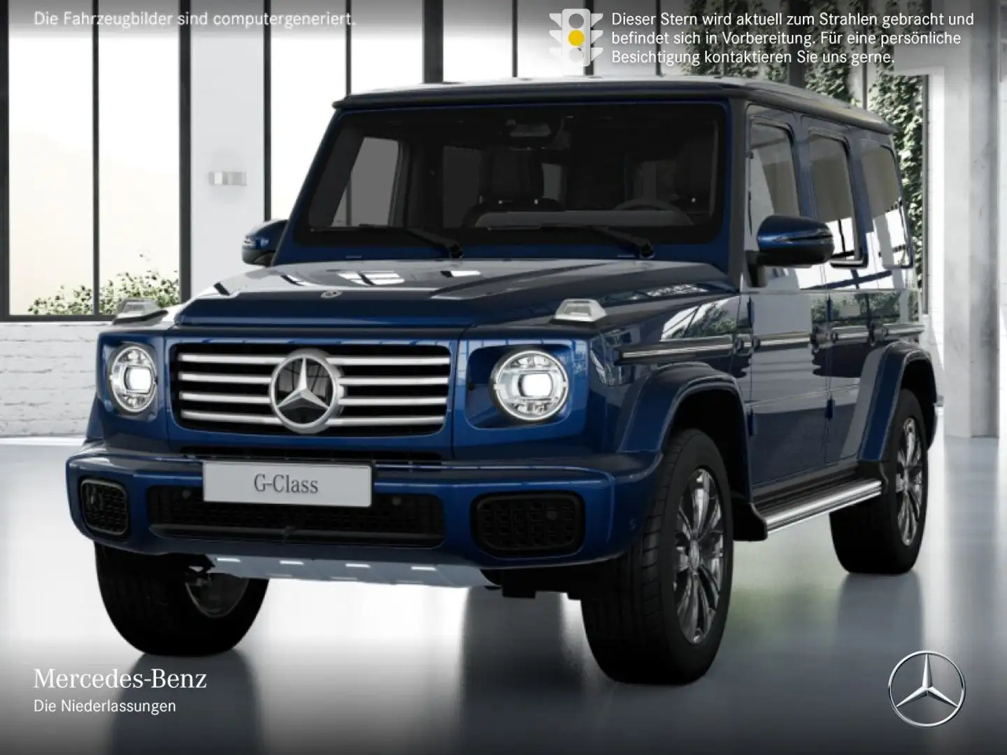 Mercedes-Benz G 450 d Exclusive Burmester 3D 360° Stdhzg Distr+ Blauw - 2