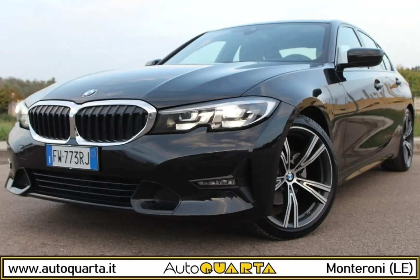 BMW 320 d xdrive Aut. Sport *LUCI AMBIENTE *CAMERA *LED Nero - 1
