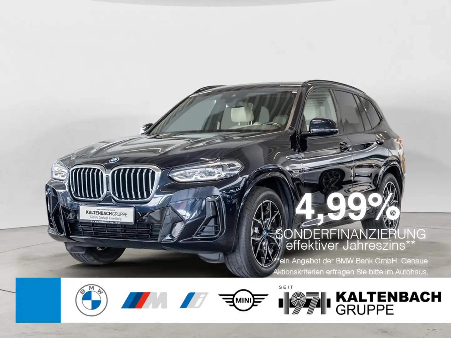 BMW X3 xDrive 30e M-Sportpaket LED FACEL. W-LAN Zwart - 1