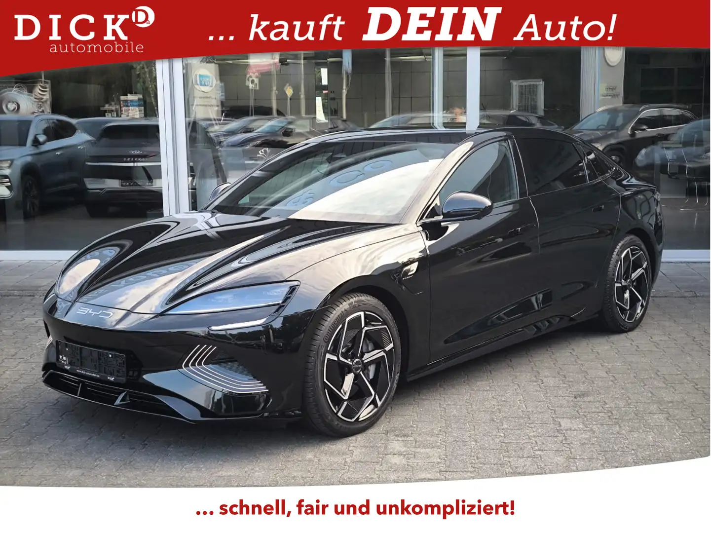 BYD Seal Design WERKSGAR+PANO+NAVI+LED+SHZ+ACC+360°+ Noir - 1