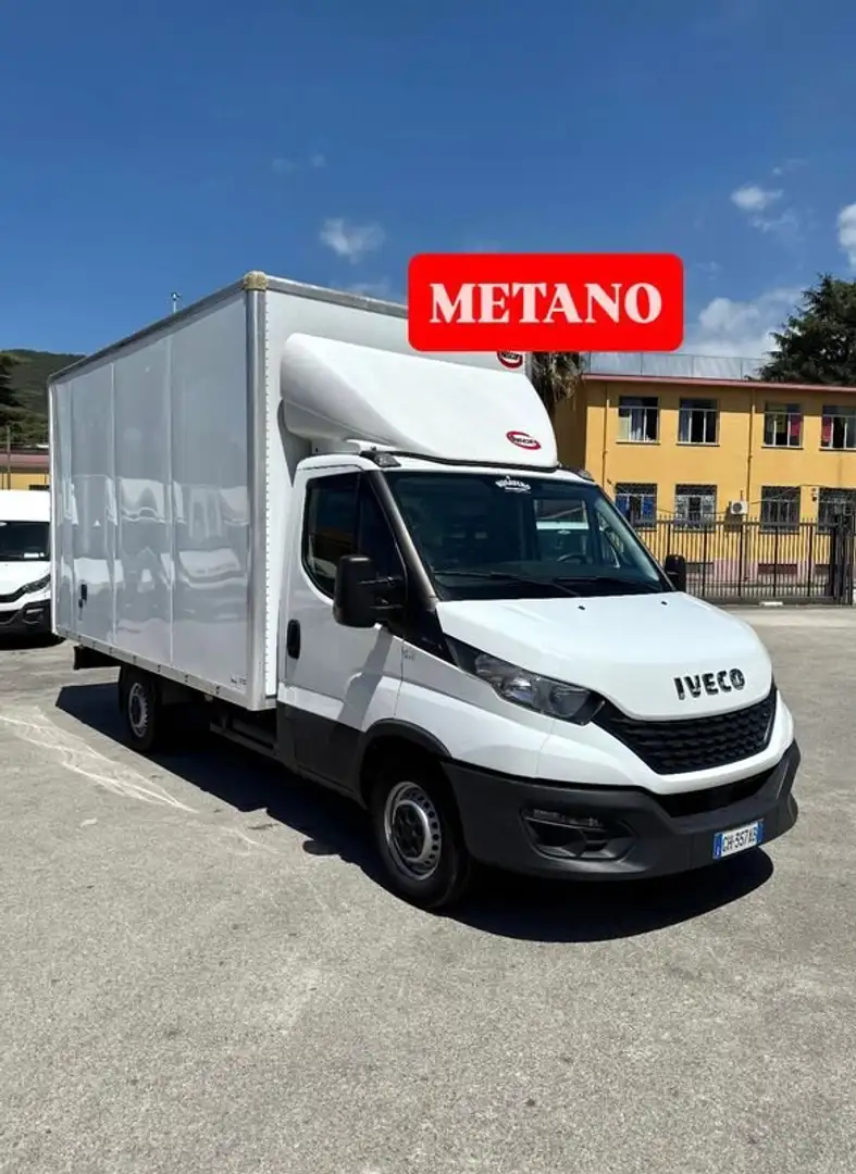 Iveco Daily 35S14 METANO FURGONATO Km 48.000 Blanc - 1