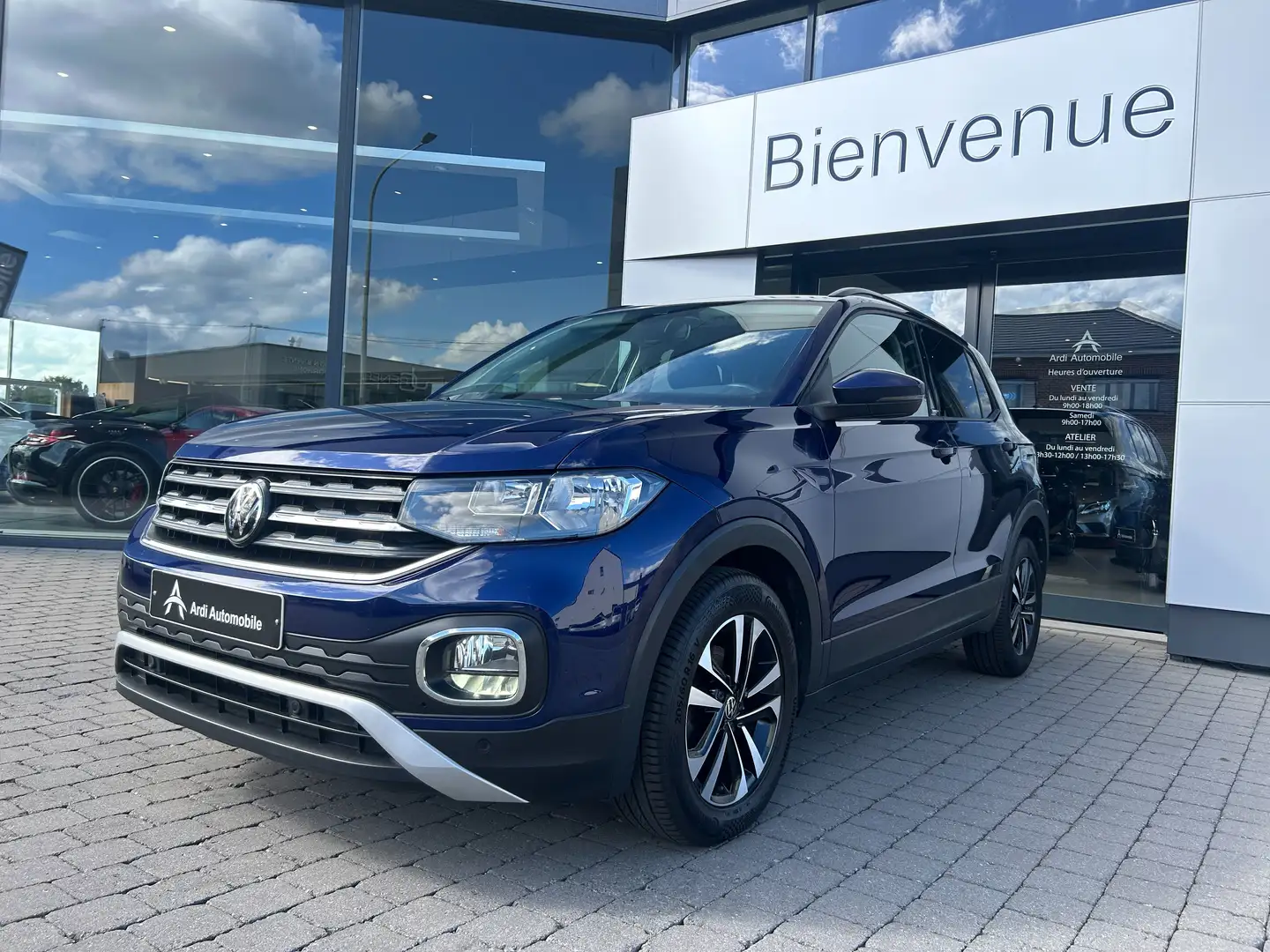 Volkswagen T-Cross 1.0 TSI *CARPLAY*LED*CAMERA*1ER PROPRIO*GARANTIE* Blauw - 1