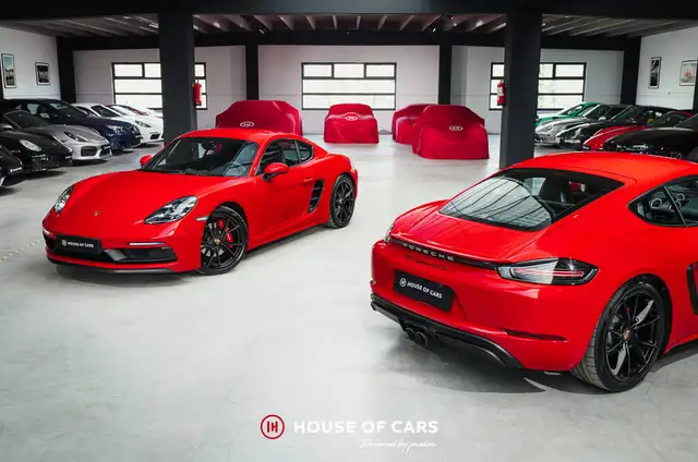 Porsche Cayman 718 Cayman GTS 2.5 Manual - Guards Red