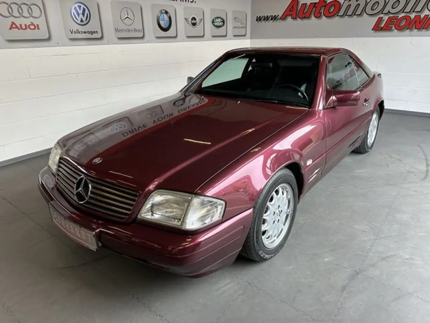 Mercedes-Benz SL 280 Automatik*Hardtop*Klima*orginal Zustand* Rouge - 1