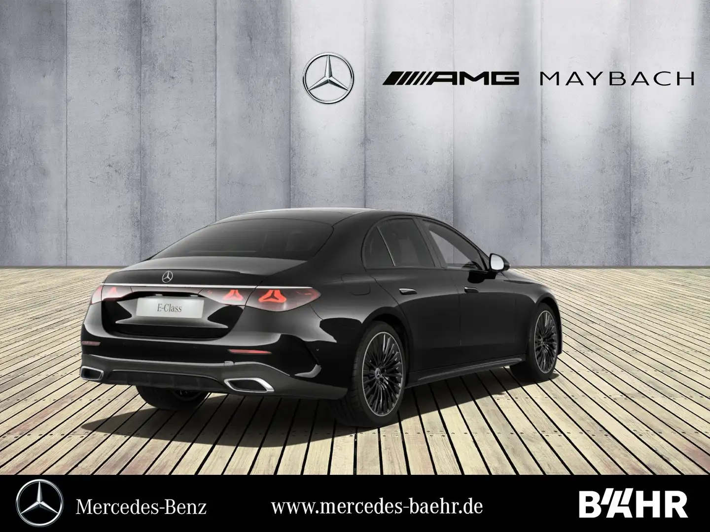 Mercedes-Benz E 450 E 450 d 4M AMG+Night/Pano/Distronic/Head-Up/20" Schwarz - 2