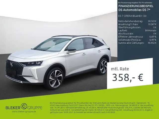 2024 DS Automobiles DS 7 in Silver for sale