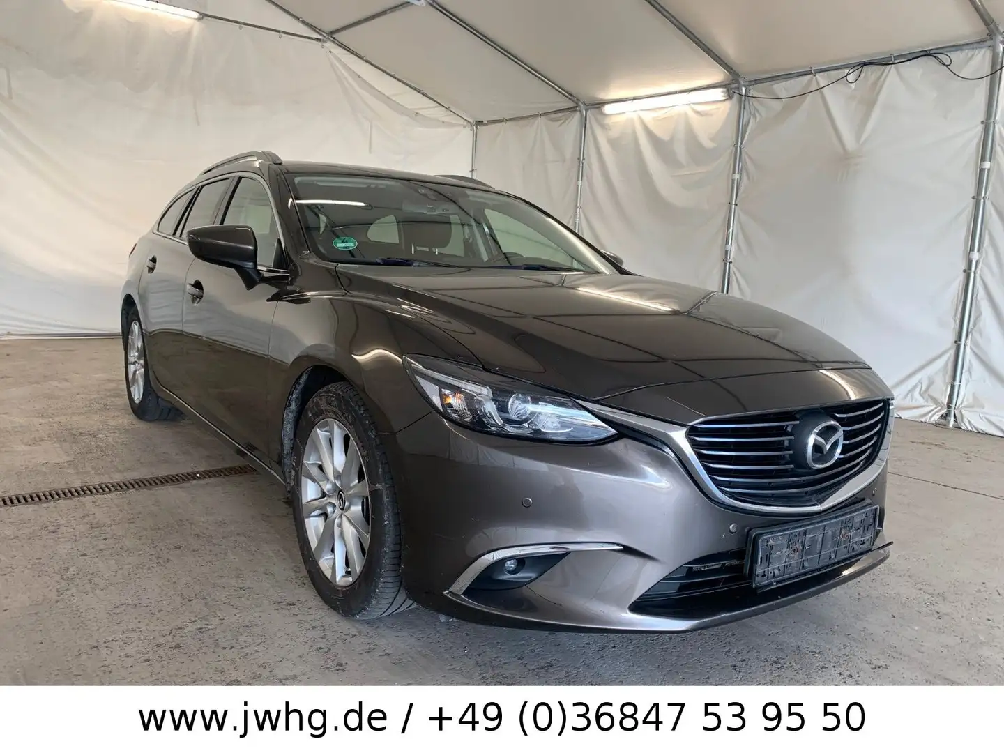 Mazda 6 Kombi Exclusive-Line Navi LED ALUS Tempo SiHz Grau - 2