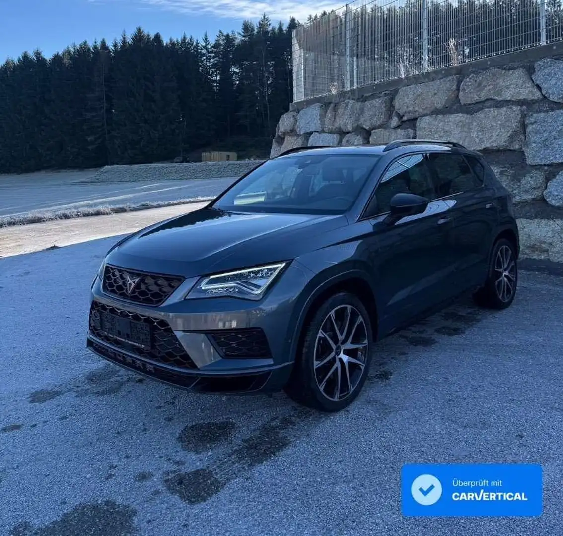 CUPRA Ateca 4Drive 1.Besitz|Panorama|AHK|8-fach|Scheckheft Grau - 1